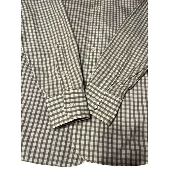 Brooks Brothers Black Fleece Thom Browne Gray White Gingham Cotton Size BB1 - Picture 12 of 12